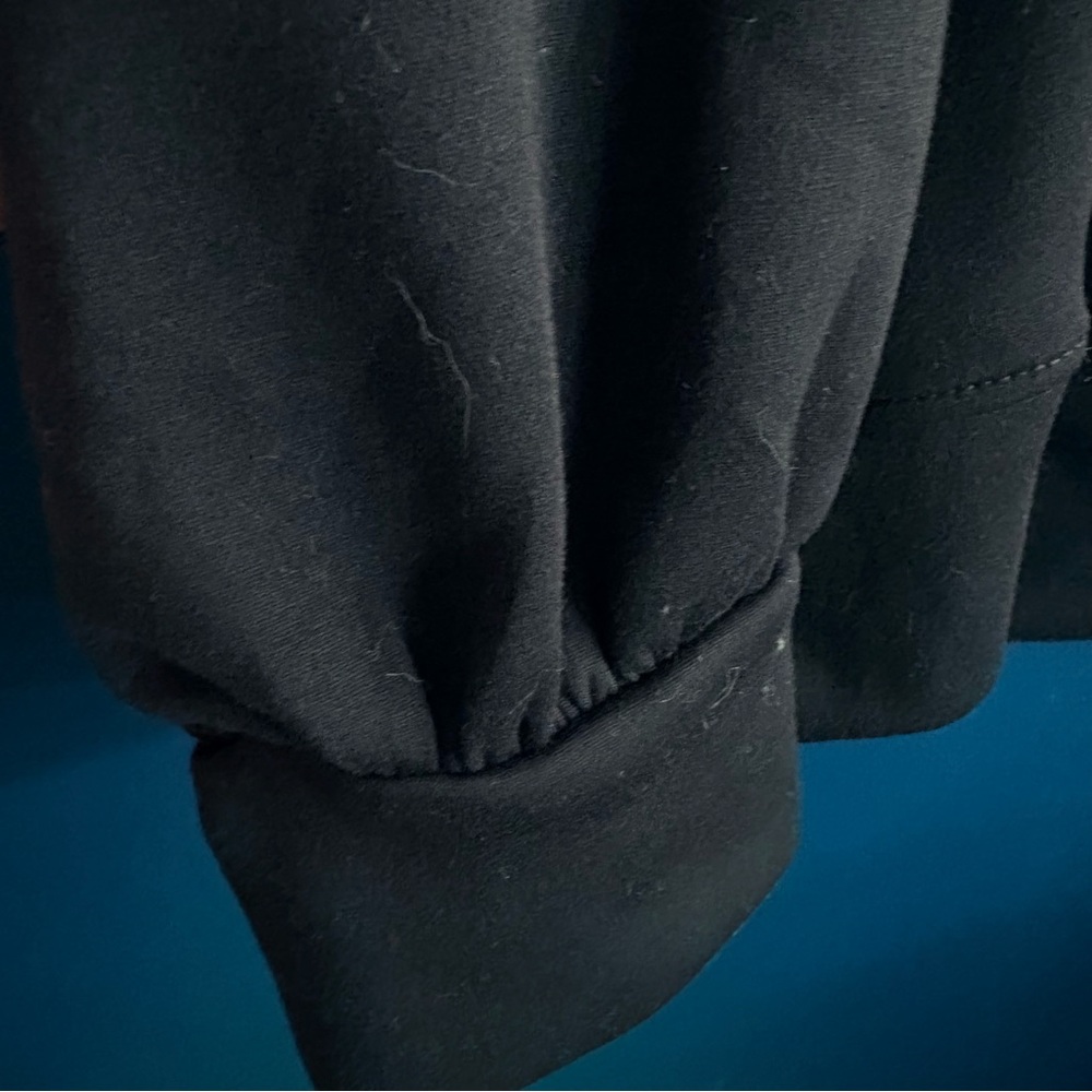 Dear Scarlett Black Hoodie Relaxed Fit Sweatshirt - Picture 4 of 6